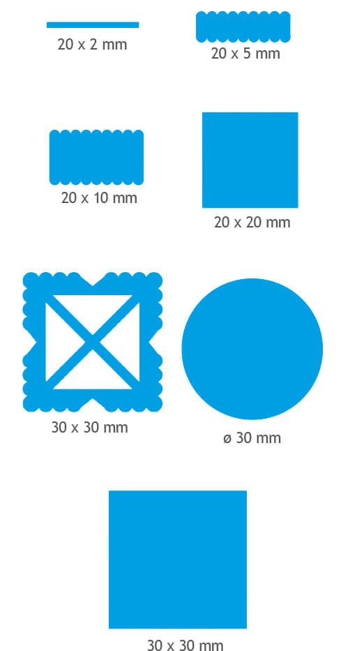 Polyproof poikkileikkaukset