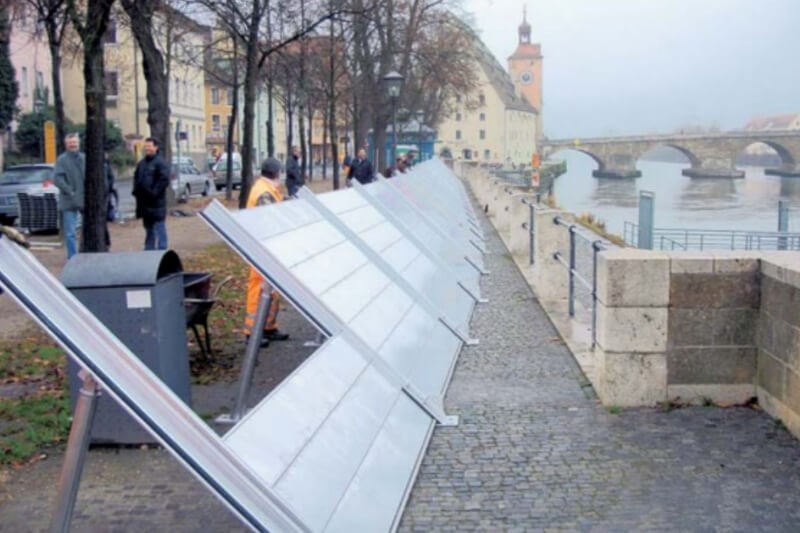 Ympäristön tulvasuojaus liikuteltava