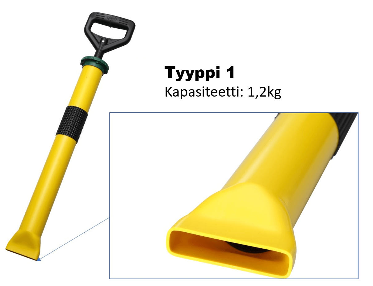 Haucon laastipumppu tyyppi 1