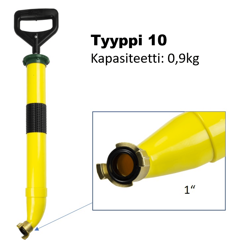 Haucon laastipumppu tyyppi 10