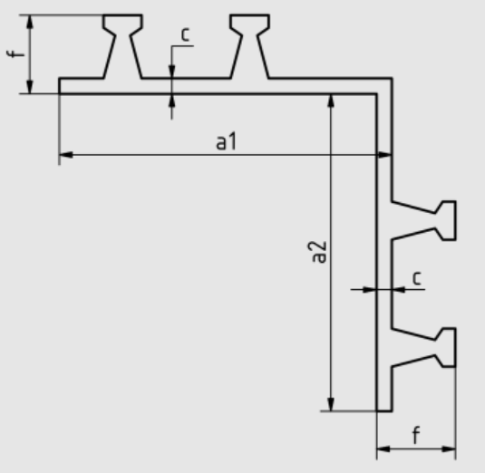 A kulma epdm tek