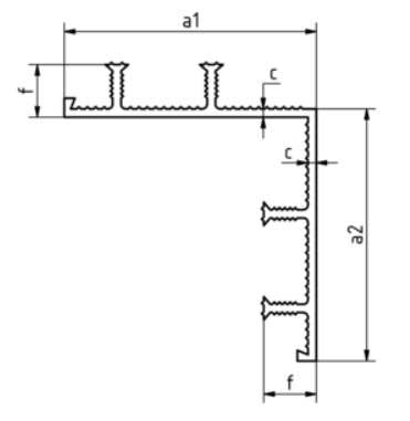 Aa kulma w pvc tek