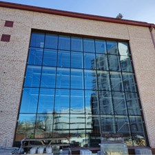 Keski pasilan koulun ja päiväkodin julkisivut 2