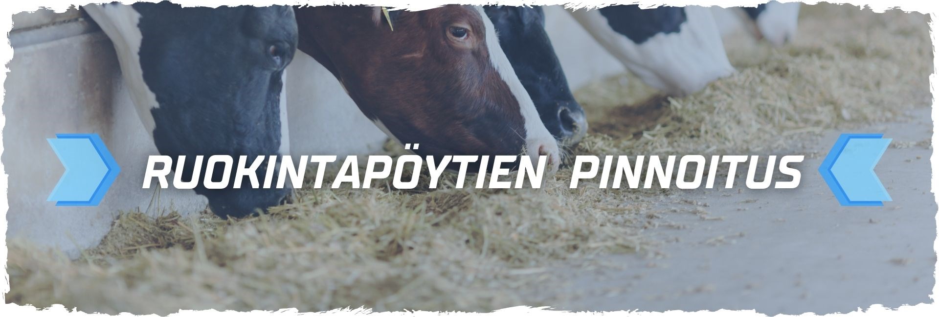 Karjan ruokintapöytien pinnoitusratkaisut