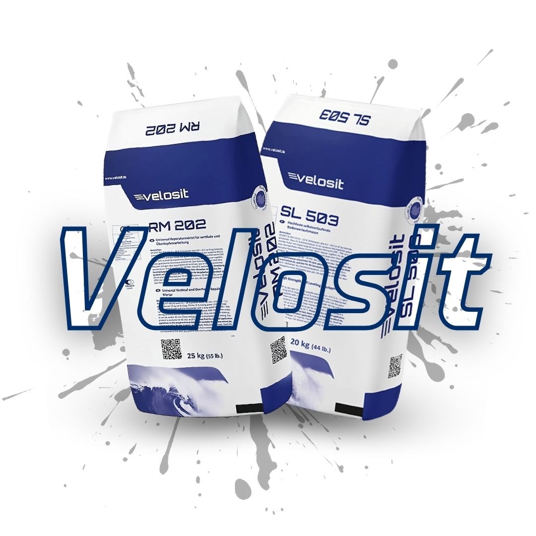 Velosit lattiatasoite ja korjauslaasti