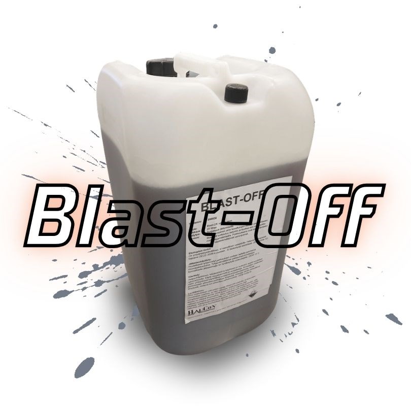 Blast-off betoniroiskeiden poistaja